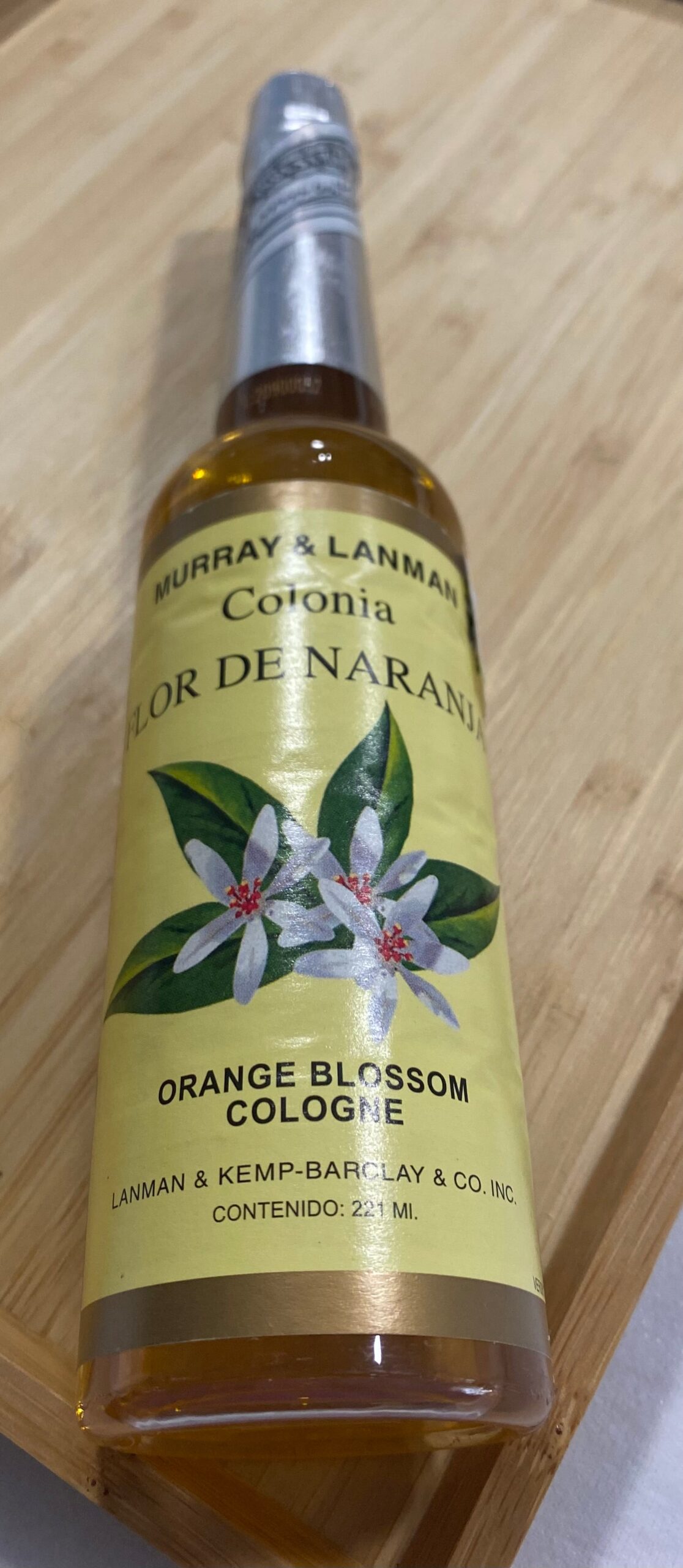 Água Florida de Flor de Laranjeira