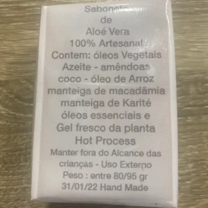 Sabonete Aloé Vera