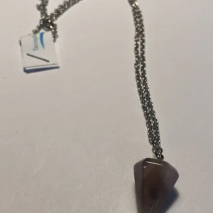 Pêndulo ou Colar Ágata Castanha