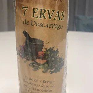 Vela 7 Ervas de Descarrego