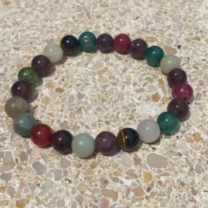 Pulseira vários cristais
