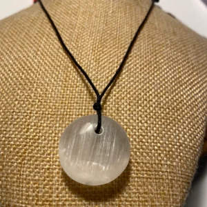 Colar Selenite Donut