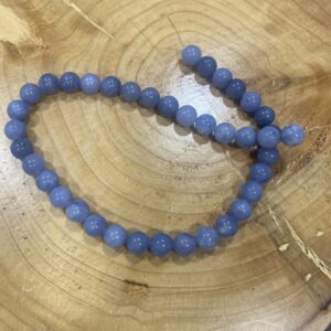 Fiada de Cianite Azul - 8 mm