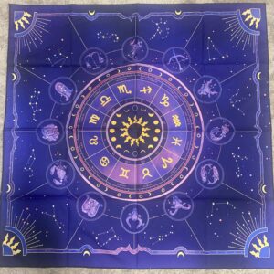 Pano de Leitura de Tarot do Zodíaco