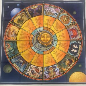 Pano de Leitura de Tarot Sol e Lua