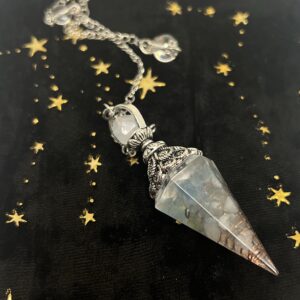 Pêndulo Orgonite Água Marinha